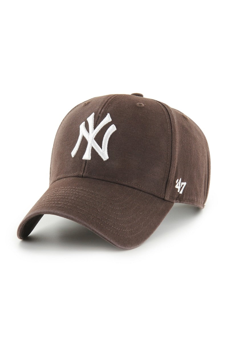 Cappellino NY Yankees Marrone