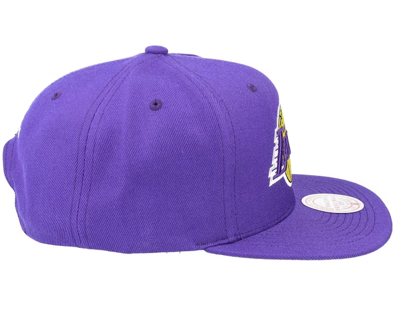 Los Angeles Lakers Team Ground 2.0 Purple Snapback