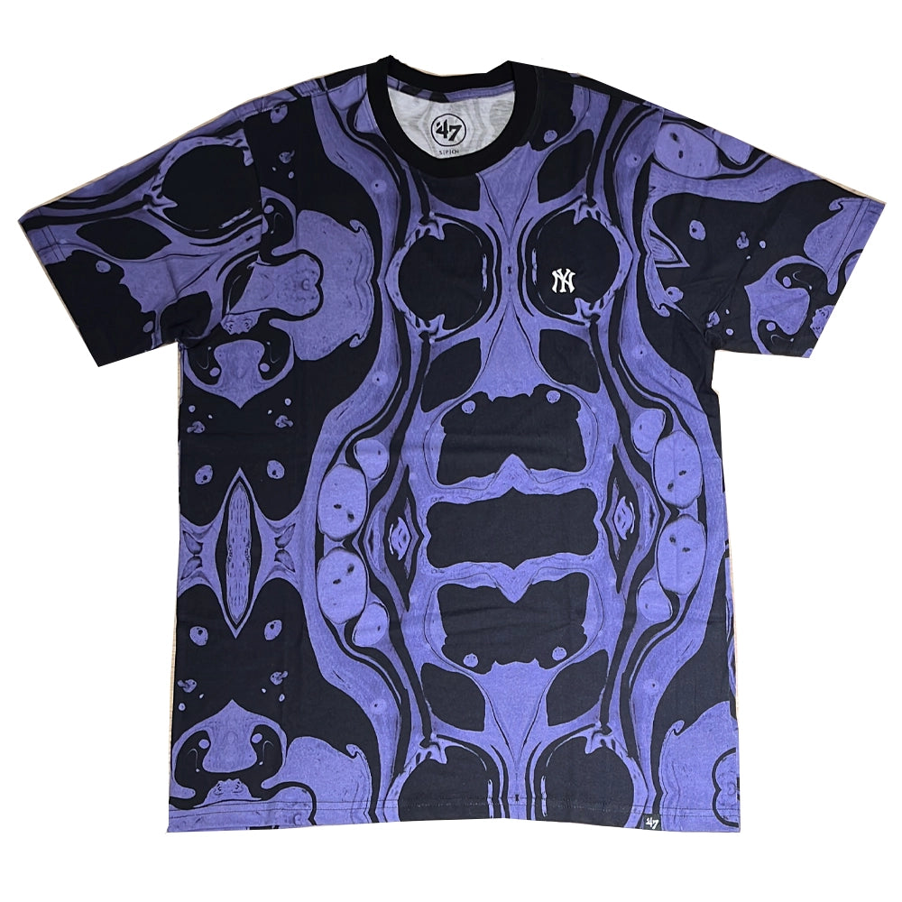 T-Shirt NY Yankees Multi-Purple