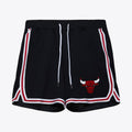 Chicago Bulls Black Logo Over Game Day Shorts