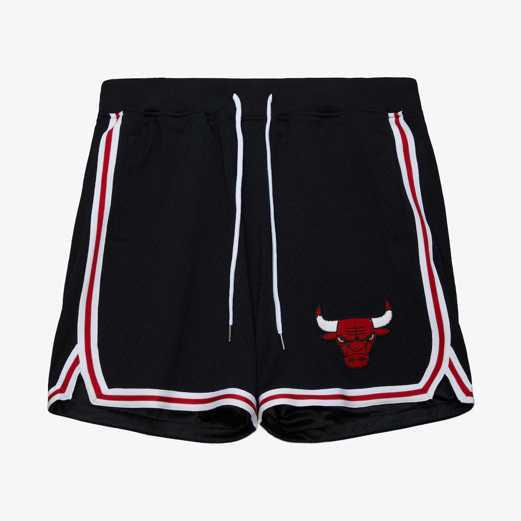 Chicago Bulls Black Logo Over Game Day Shorts