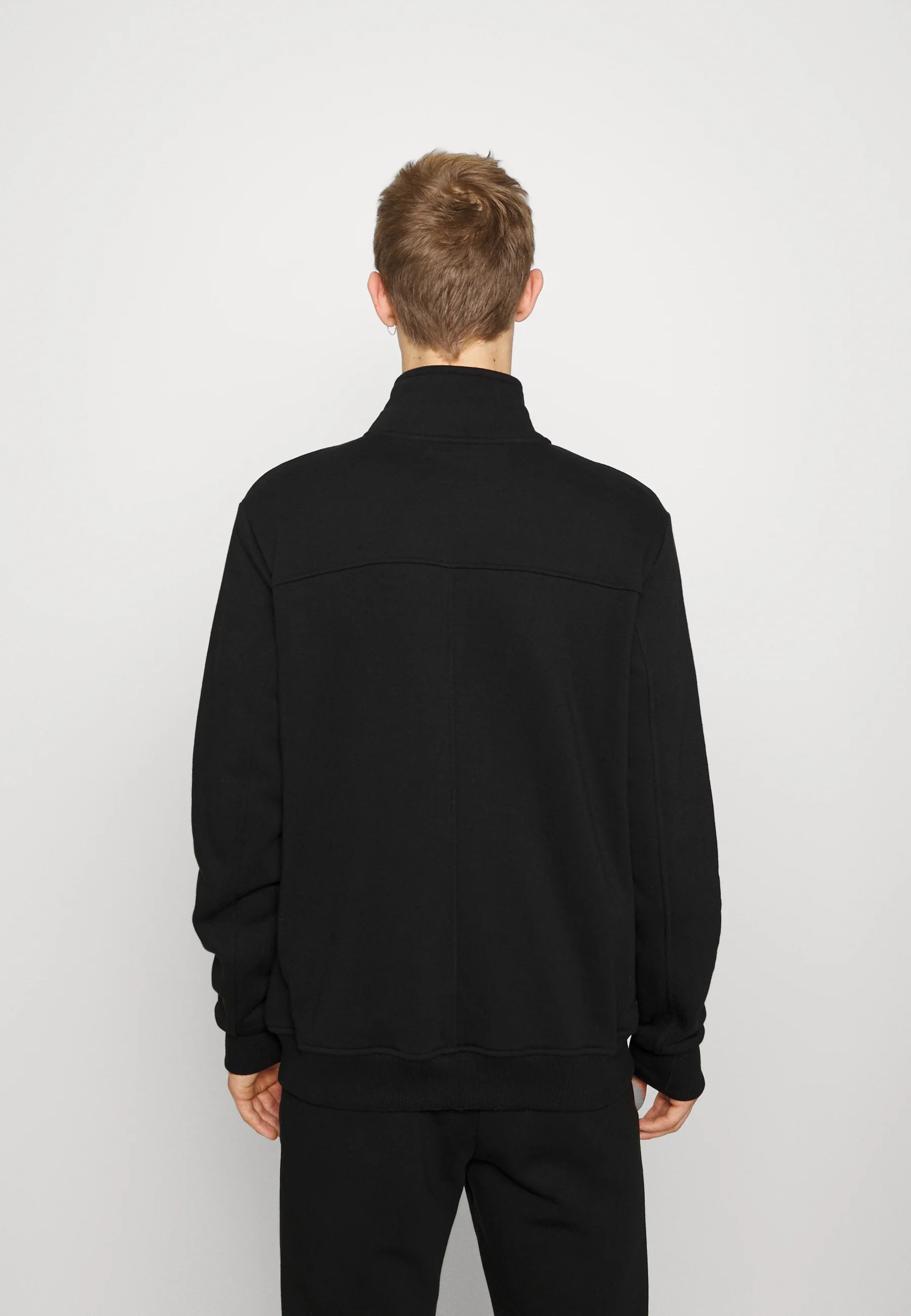 Felpa NY Yankees con zip Black