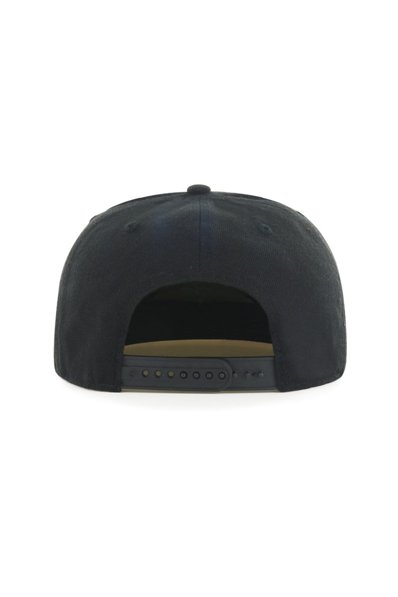 Cappello NY Yankees Total Black (Visiera Piatta)
