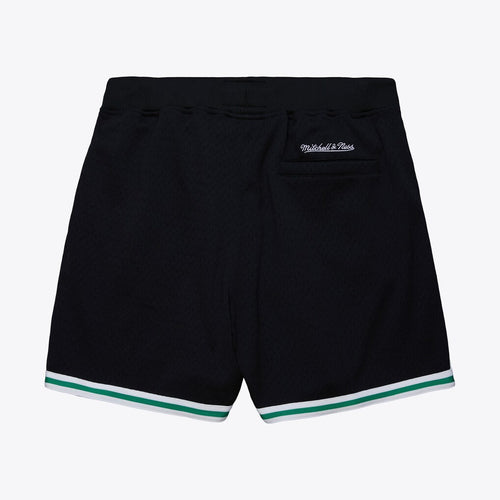 Black Boston Celtics Logo Over Game Day Shorts