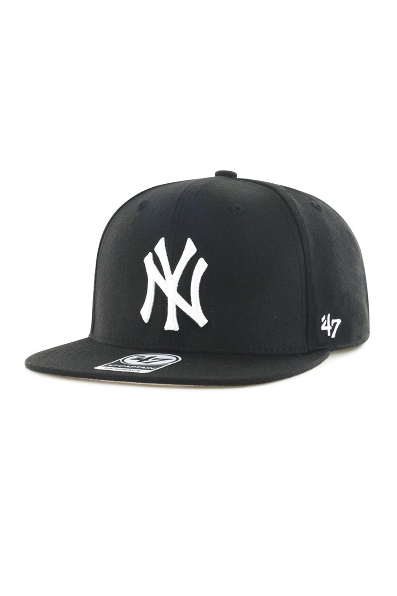 Cappello NY Yankees Black Classic (Visiera piatta)