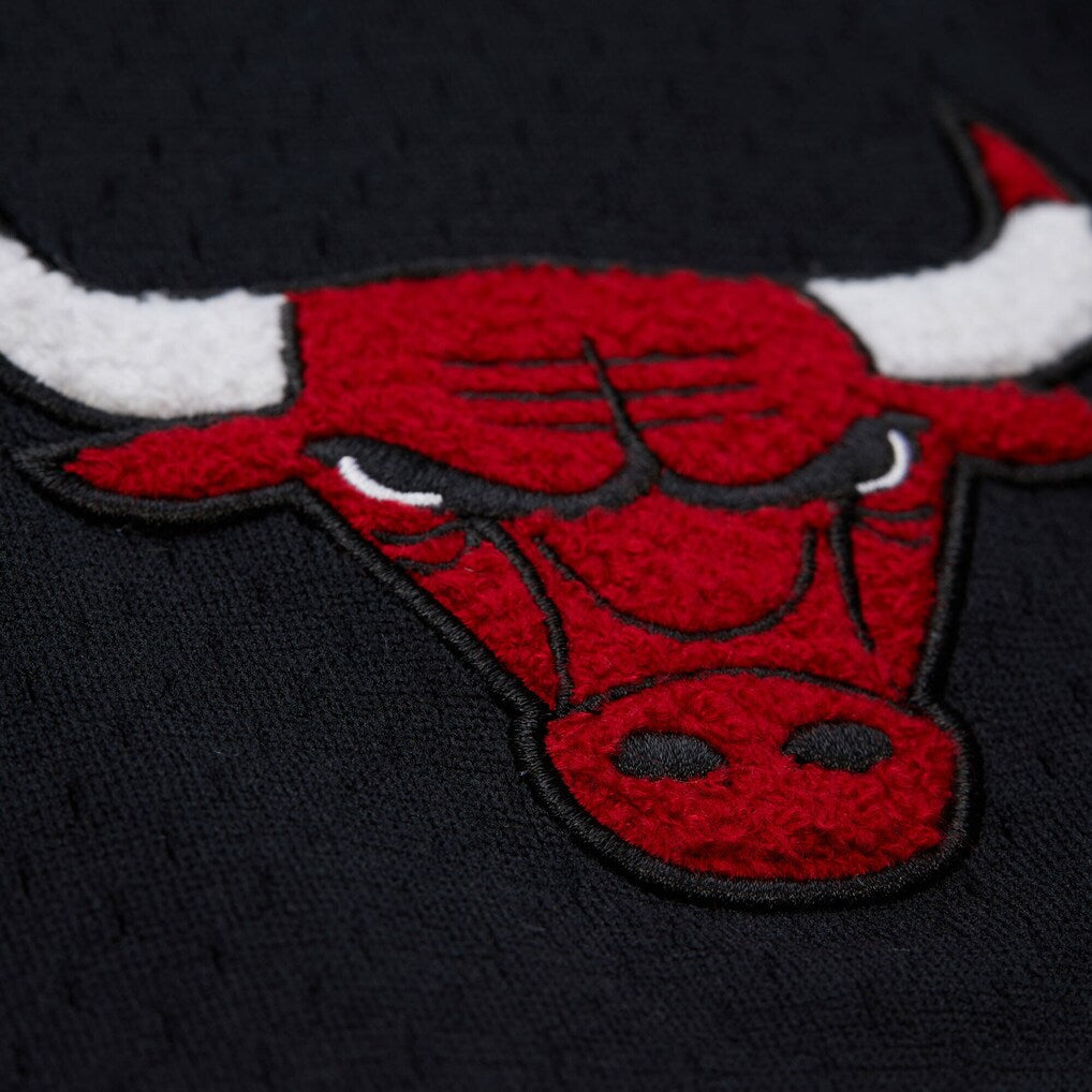 Chicago Bulls Black Logo Over Game Day Shorts