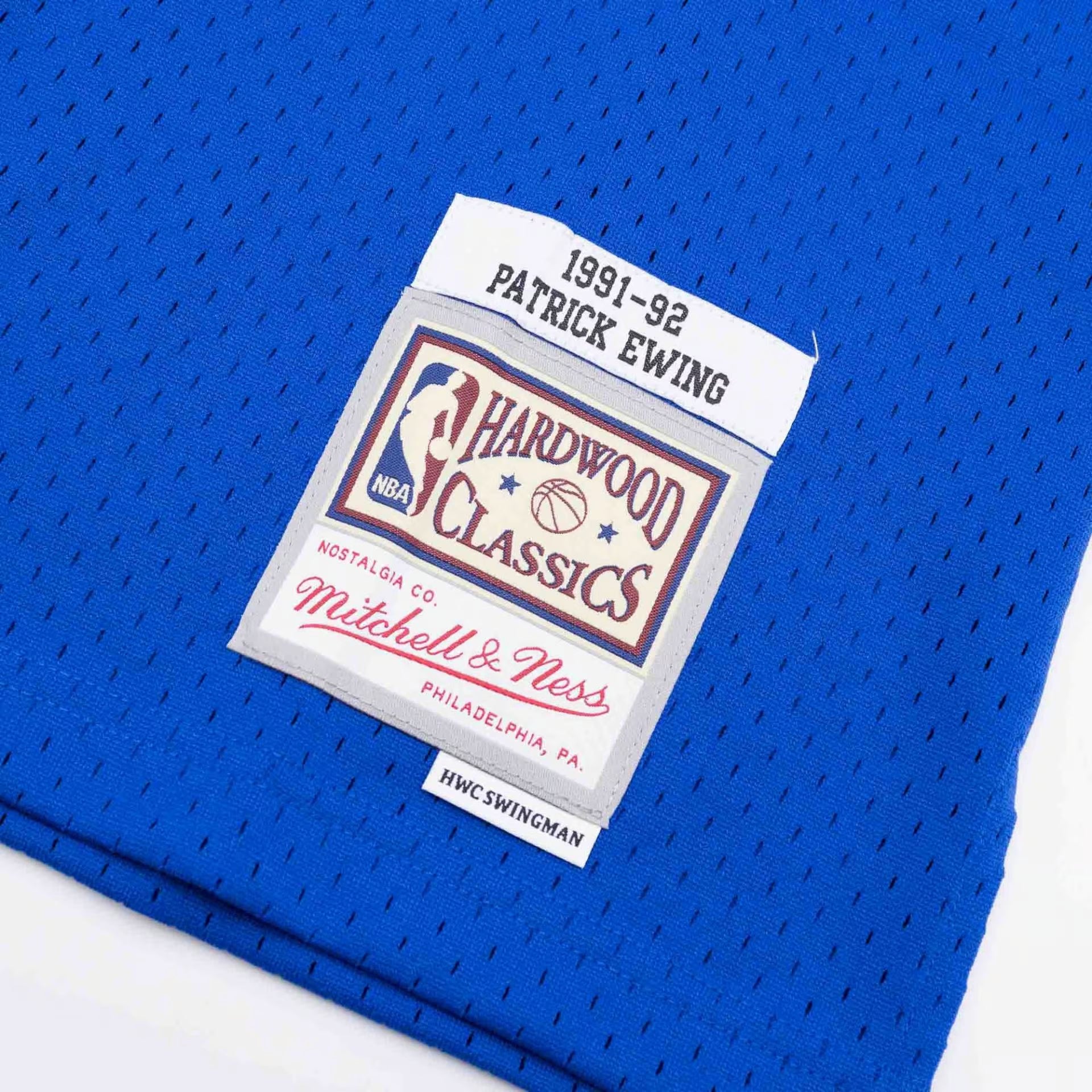 Patrick Ewing #33 New York Knicks 1991-92 Swingman NBA Jersey