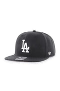 Cappello Los Angeles Dodgers Nero (Visiera Piatta)