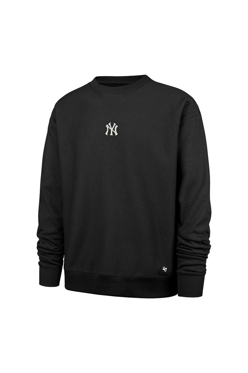 Felpa NY Yankees Girocollo Black