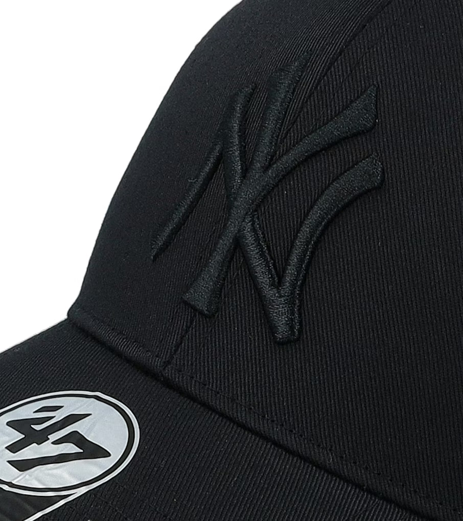 Cappellino NY Yankees Total Black