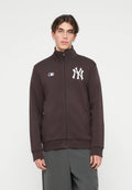 Felpa NY Yankees con zip Brown