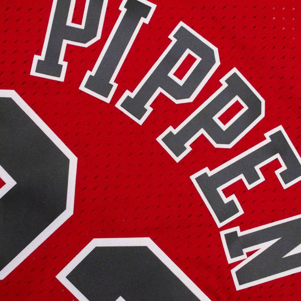 NBA Jersey Chicago Bulls Road 1997-98 Scottie Pippen #33 Rossa