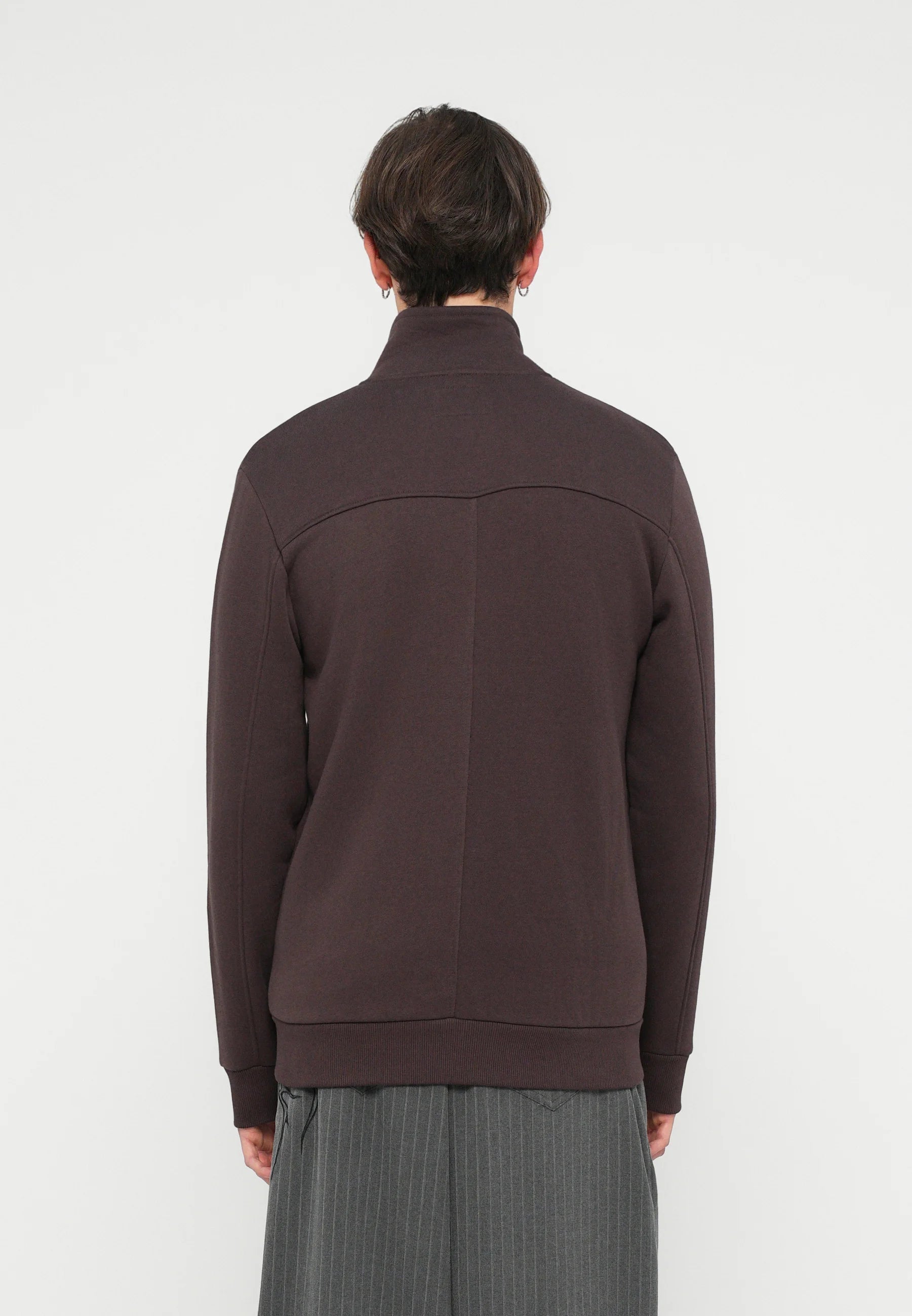 Felpa NY Yankees con zip Brown