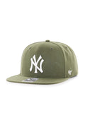 Cappello NY Yankees Verde Militare (Visiera Piatta)