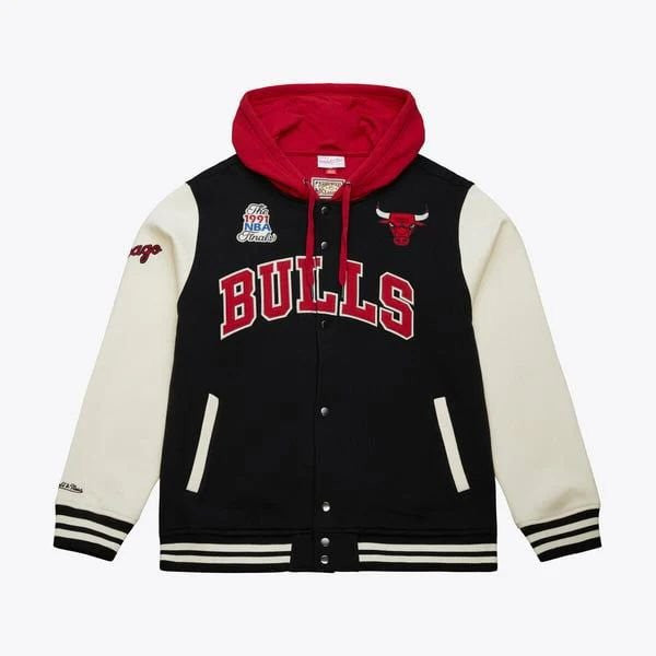 Felpa College Chicago Bulls Mitchell&Ness