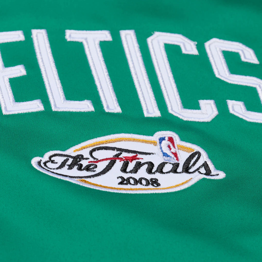 Giacca Boston Celtics Mitchell & Ness Heavyweight Satin Jacket