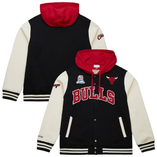 Felpa College Chicago Bulls Mitchell&Ness