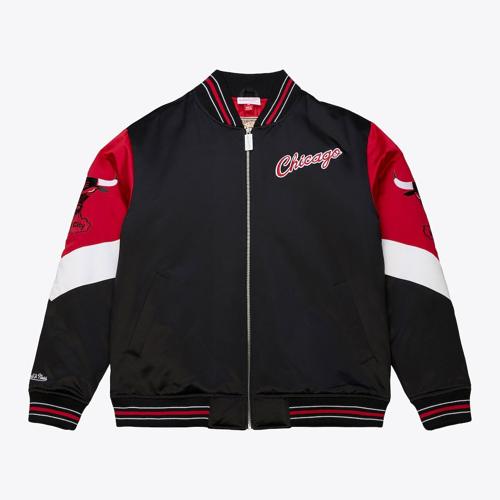 Giacca Chicago Bulls Mitchell & Ness Heavyweight Satin