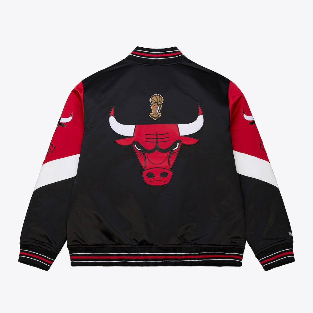 Giacca Chicago Bulls Mitchell & Ness Heavyweight Satin