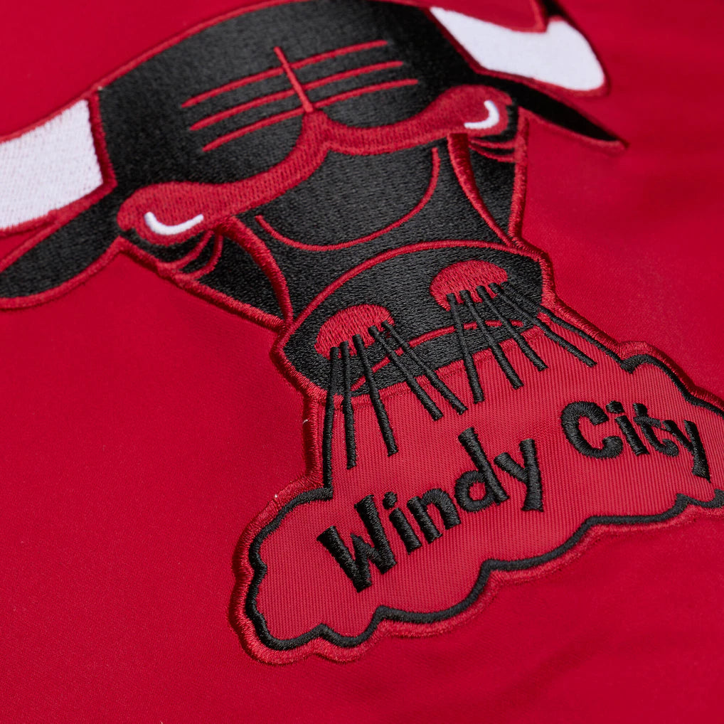 Giacca Chicago Bulls Mitchell & Ness Heavyweight Satin